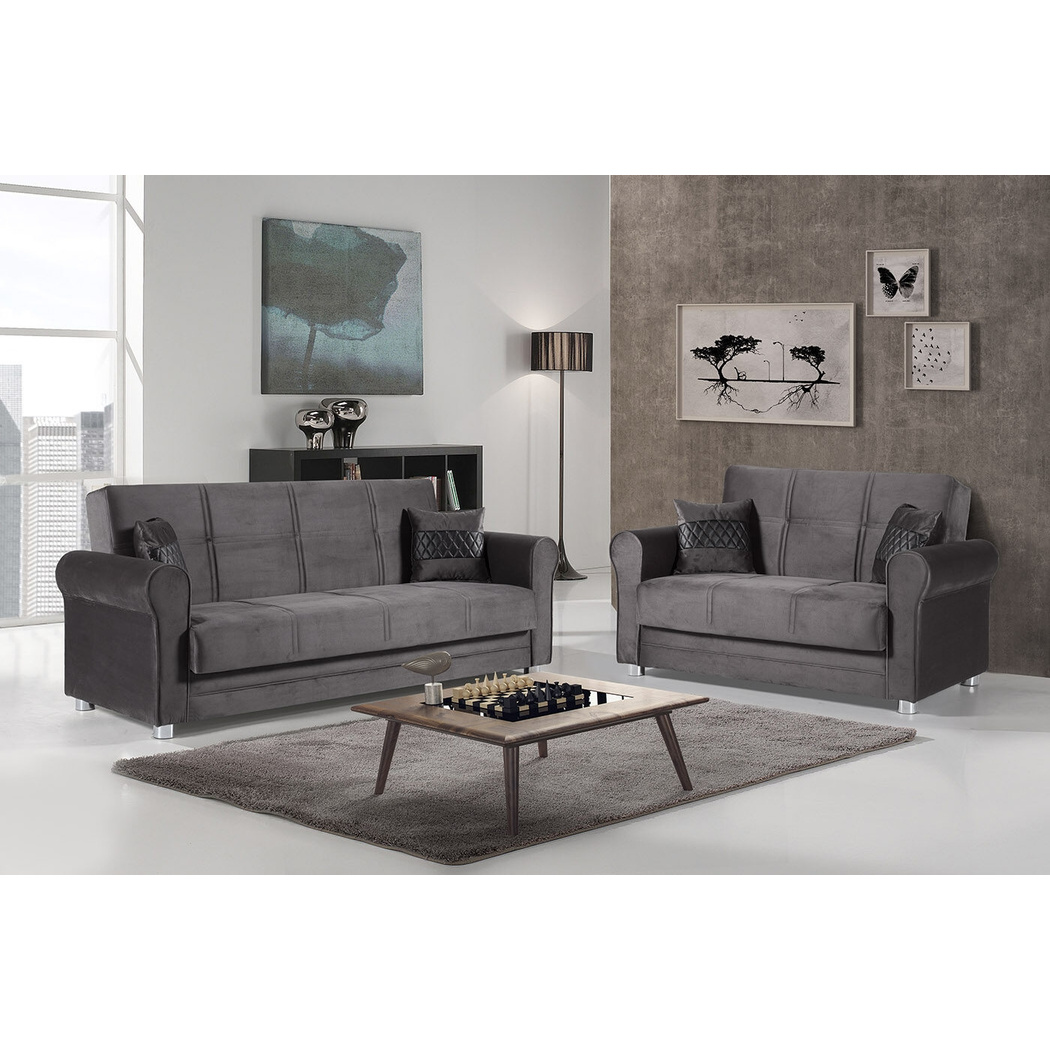 Sara Fabric Convertible Living Set by Casamode