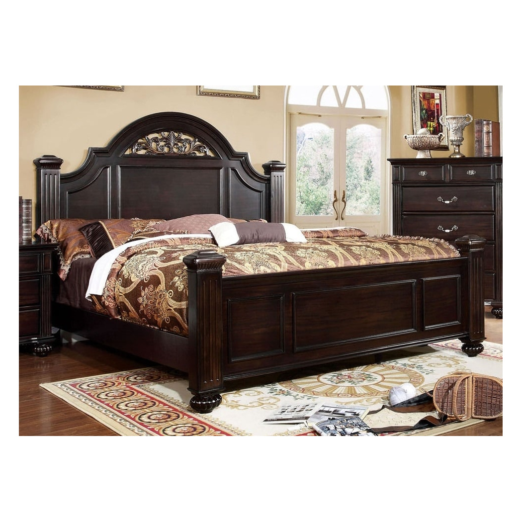 Syracuse Wood Panel Bedroom Set by Furniture of America
