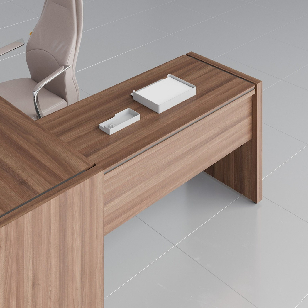 Status Right Side Desk Extension by MDD Office Furniture